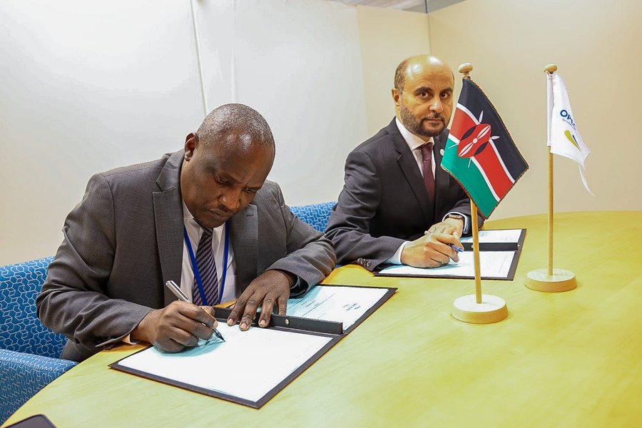 CS signs Financial Agreement with OPEC Fund President Dr. Abdulhamid Alkhalifa