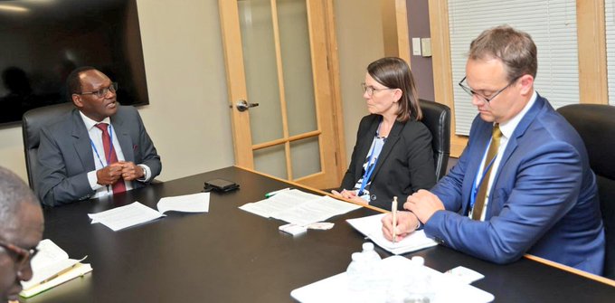 Bilateral meeting with Birgit Pickel, Director-General for Africa at Germany's Federal Ministry for Economic Cooperation and Development.