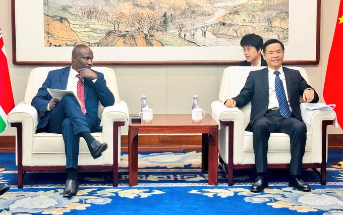 CS with Hon. Hu Zhangliang, Vice Chairman of the China International Development Cooperation Agency.