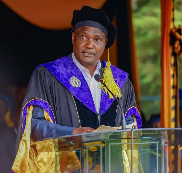 The CS National Treasury Hon. John Mbadi presides over the 43rd graduation ceremony of the University of Eastern Africa, Baraton.