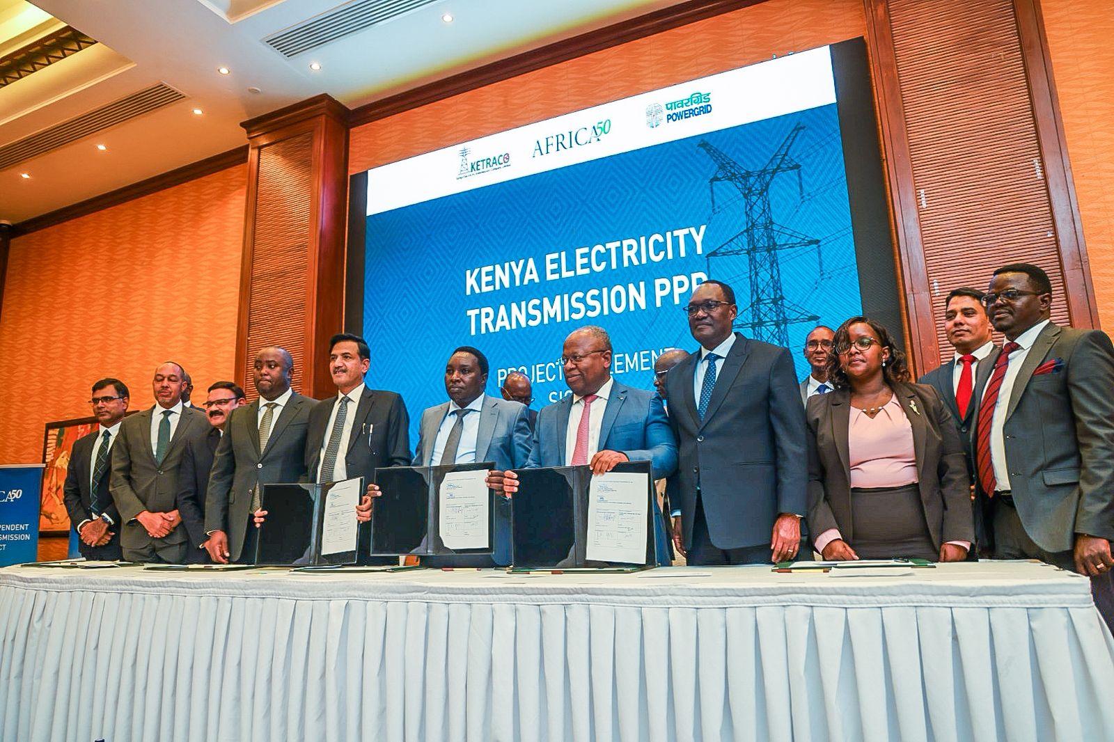 Signing of USD 311 million (KES 40.4 billion) KETRACO project