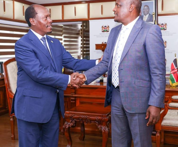 CS William Kabogo Gitau, and CS Hon. FCPA  John Mbadi