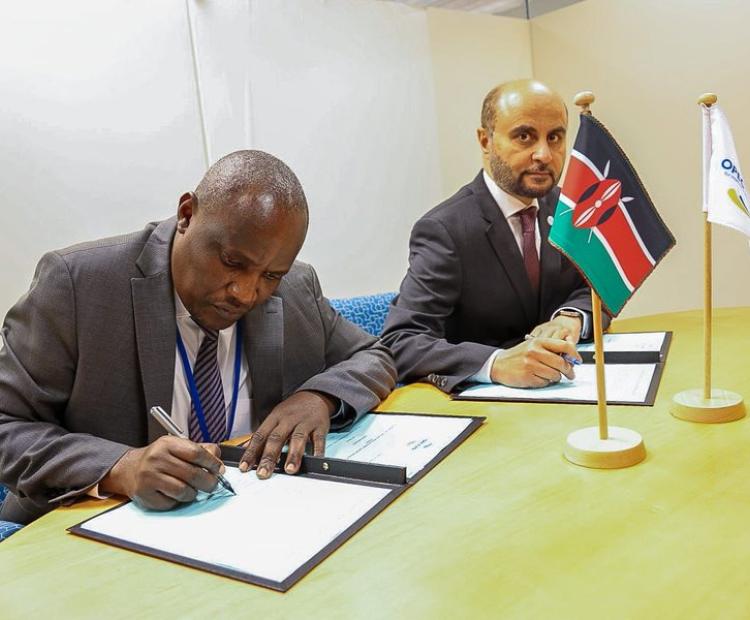 CS signs Financial Agreement with OPEC Fund President Dr. Abdulhamid Alkhalifa