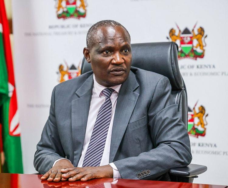 Cabinet Secretary and Principal Secretary of The National Treasury meet the Cabinet Secretary and Principal Secretaries, Ministry of Education on capitation. 